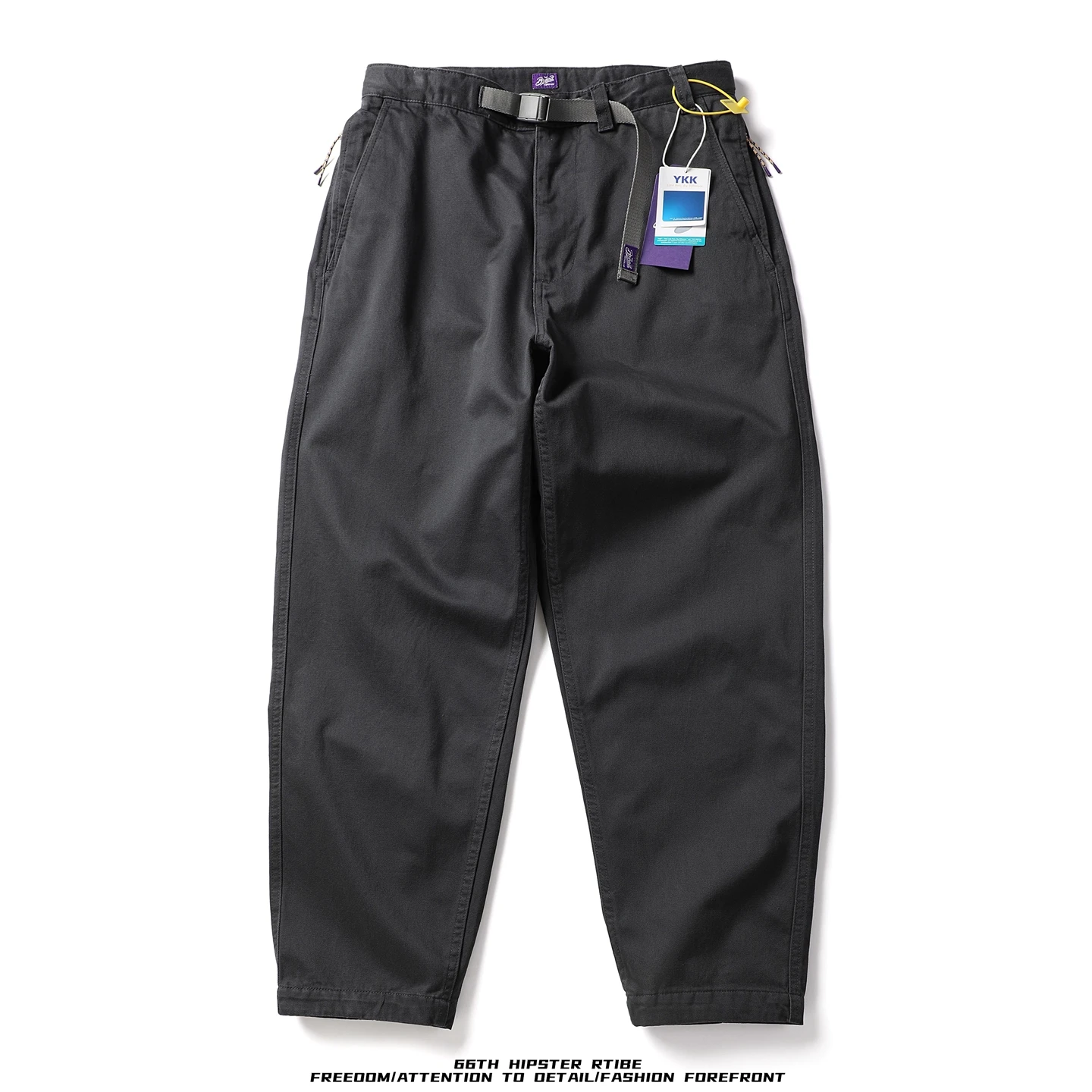 New Autumn Thiened Cotton Loose Casual Pants y Purple Label Workwear Trousers Youthful Vitali Sle Zipper Waist - AliExpress Pants