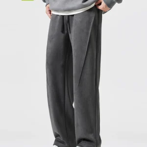 MMOPTOP American Sle Straight Leg Sweatpants Men's Spring Trendy Drape Casual Loose Knitted Sports Pants Youth Leisure Faion - AliExpress Pants
