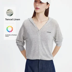 Navigare Ladies' Linen Knitted Long Sve Light Weight Air Conditioner Cover up Cardigan Spring Summer Casual Loose Fit - AliExpress Sweaters&Jumpers