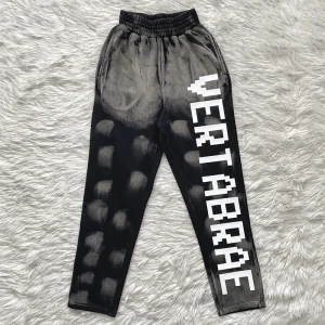 Vertabrae Tie-Dye 3D Print Sports Men's Casual Long Pants Women's Loose Fit Straight Leg Leisure Trousers for Youth - AliExpress Pants