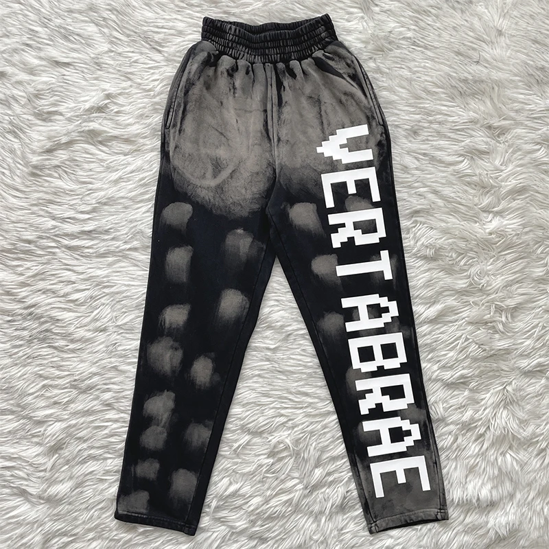 Vertabrae Tie-Dye 3D Print Sports Men's Casual Long Pants Women's Loose Fit Straight Leg Leisure Trousers for Youth - AliExpress Pants