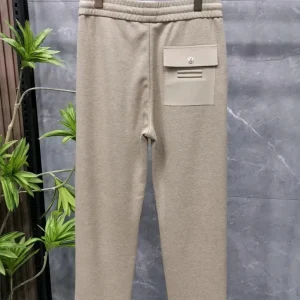 High Quali Men's Casual Pants New Sle Busin Trendy Straight Leg ket Water Waed mid Waist Rope Bule Spring Autumn - AliExpress Pants