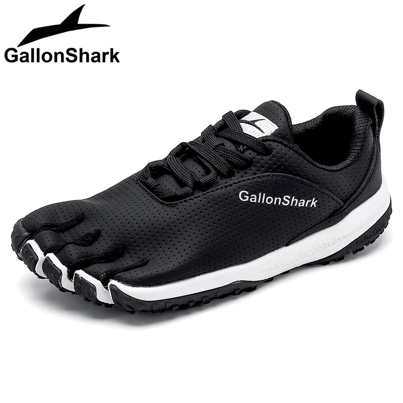 Men's Five-Finger Shoes, EVA Cushion, Breathable Faux Leather Mesh Barefoot Shoes for Running, Gym Workouts & Outdoor Trails - AliExpress Sneakers