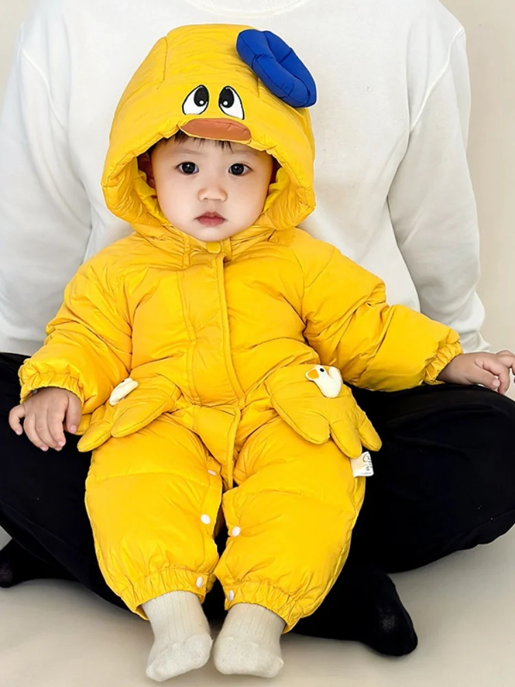 Baby Winter Outfit Long Plu Onesie Warm Outdoor Clothes for Newborns And Toddlers Comfortable Lightweight Durable Rer - AliExpress Jumpsuits&Rompers