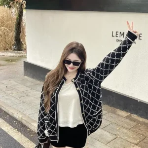 Berlin Holiday Knitted Open Cardigan Gold Button Lightweight Luxury Sle Long Sve round Ne Regular Fit Nylon Women's Ou... - AliExpress Sweaters&Jumpers