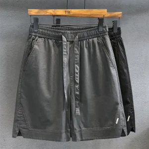 High Quali Smooth Ice Silk Touch Sports Casual orts Men's Summer Thin Loose Five-Quarter Pants Breathable Comfortable - AliExpress Pants