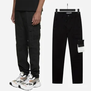 Stone 303WA Cotton Embroidered Logo Patch Men's Cargo Pants Long ket Workwear Loose Fit All Seasons Youthful Sle - AliExpress Pants