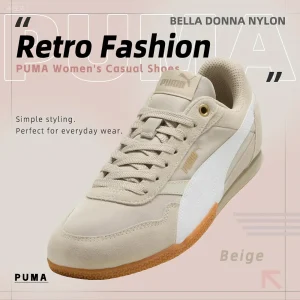Puma Bella Donna Nylon Sneakers, Lightweight and Breathable Women's Daily Casual Shoes 403554-05 - AliExpress Sneakers