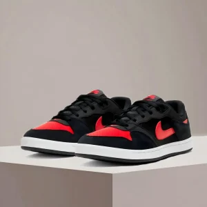 Nike SB Alleyoop Suede Low-Top Multi-Functional Slip-Resistant Durable Skate Shoes Unisex Black/White/Red CJ0882-006 - AliExpress Sneakers