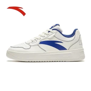 ANTA Easy  Men's Spring Thick soled Little White Shoes, White Casual Shoes, Lightweight Student Sports Shoes - AliExpress Sneakers