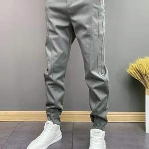 Cleanfit Loose Men's Casual Pants Summer Faion Brand Youthful Pure Color Slimming Trousers for Men Autumn Spring New Sle - AliExpress Pants