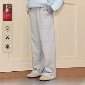 DonSmoke Fleece Lined Bend Knife Sweatpants DSM Carbon Heating Winter Sports Pants Youth Loose Fit Long Trousers Trendy - AliExpress Pants
