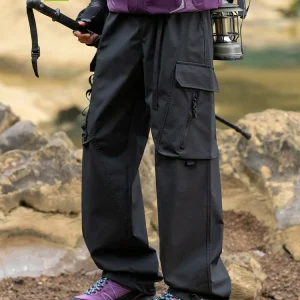 MMOPTOP Bone Bird Pattern Workwear Trousers Outdoor American High Street Paratrooper Pants Men's Functional Straight Leg Wide... - AliExpress Pants