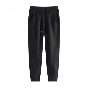 Men's Large Size Fitn Sports Pants Spring New Faion Loose Casual All-Match Cuffed Pants Straight Leg Long Pants - AliExpress Pants