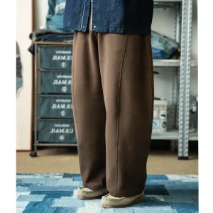 Japanese Retro Style Loose Wide Leg Sweatpants for Men and Women Relaxed and Breathable Casual Pants - AliExpress Pants