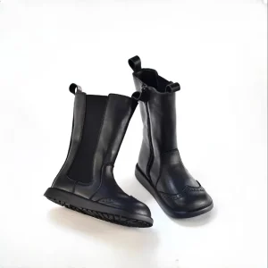 Children Boots Genuine Leather Knee High Chimney Boots Girls Princess Autumn Winter Fashion Student Performance Kids Baby Boots - AliExpress Children's Shoes