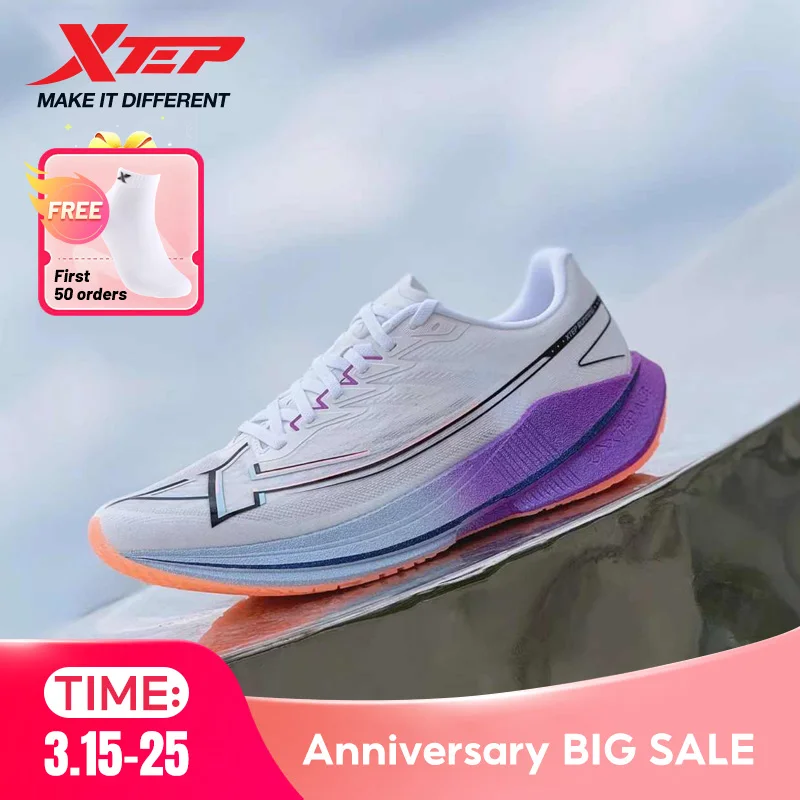 Xtep Shyft 1.0 Professional Running Shoes For Men 2025 Summer Marathon Shock Absorbing Carbon Plate Racing Shoes 875319110083 - AliExpress Sneakers