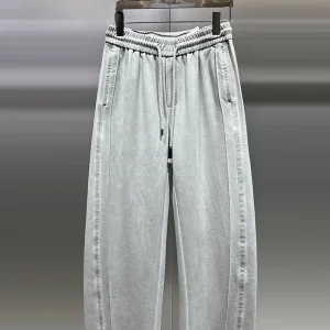 Spring 2026 Trendy Simple Faion Men's Youthful Loose Straight Leg Pants Classic Versatile Wide Leg Casual Trousers - AliExpress Pants