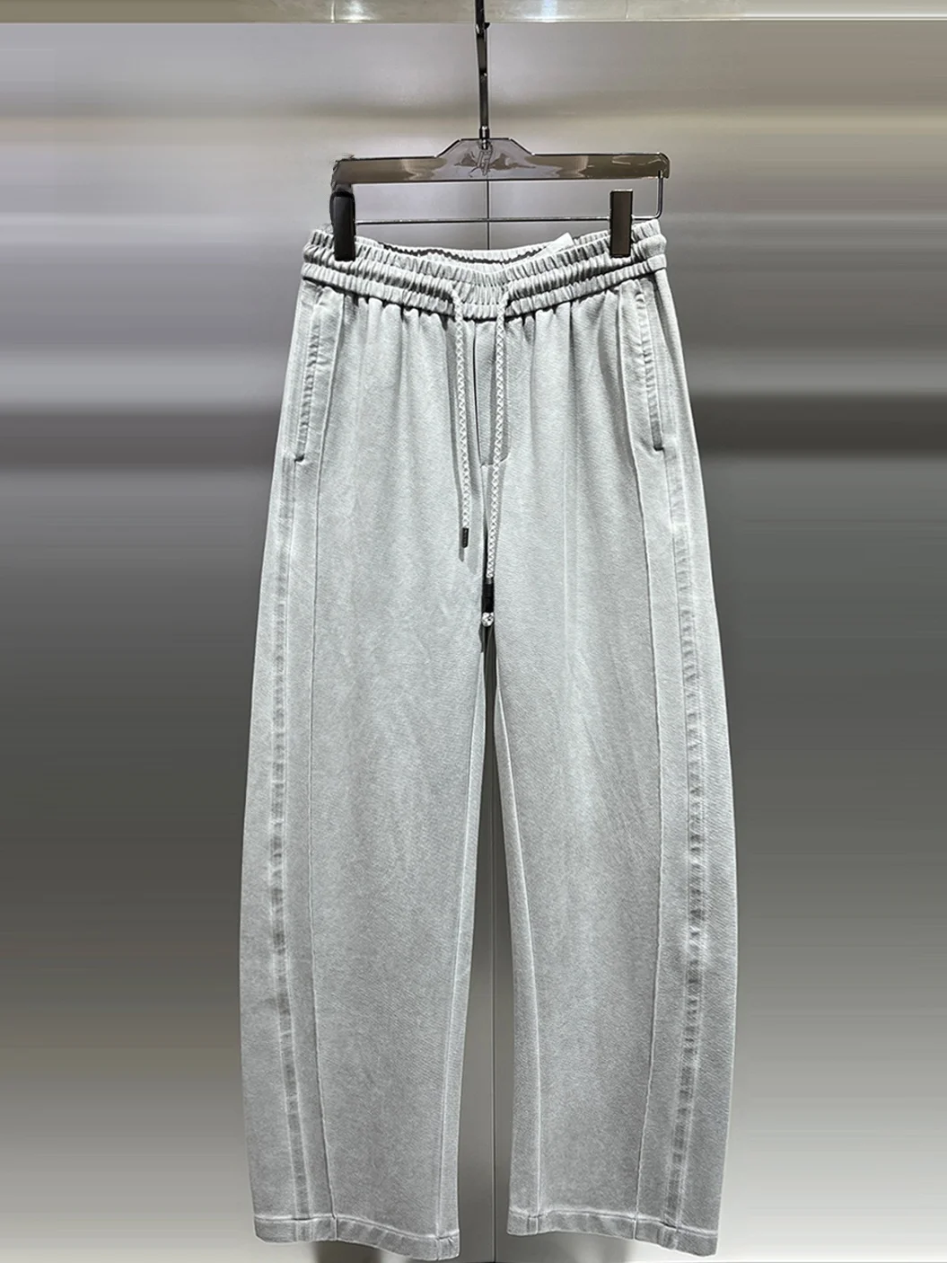 Spring 2026 Trendy Simple Faion Men's Youthful Loose Straight Leg Pants Classic Versatile Wide Leg Casual Trousers - AliExpress Pants