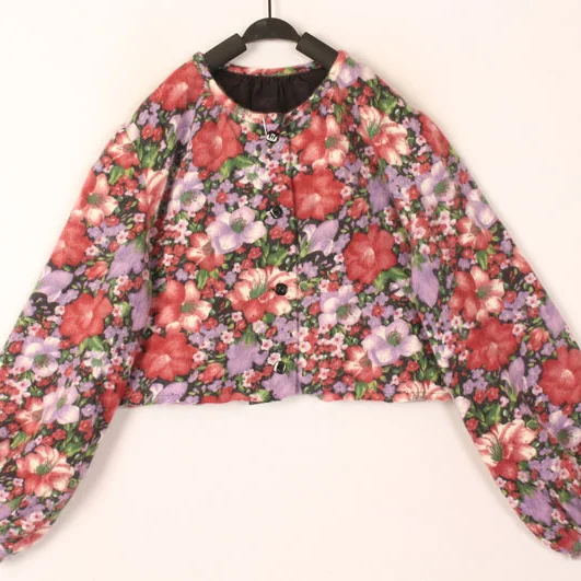 Vintage Sweet Ethnic Style Hooked Wool Sweater Overhead Coat Harajuku Wind Long Sleeve round Neck Short Length Warmth Heating - AliExpress Sweaters&Jumpers