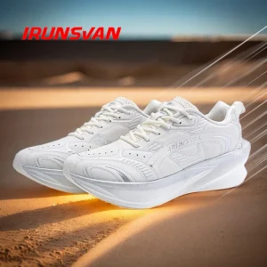IRUNSVAN Yingyi 3.0 Men & Women Winter Marathon Shoes Black & White Shock-Absorbing Wear Resistant Non Slip 24168(1) - AliExpress Sneakers
