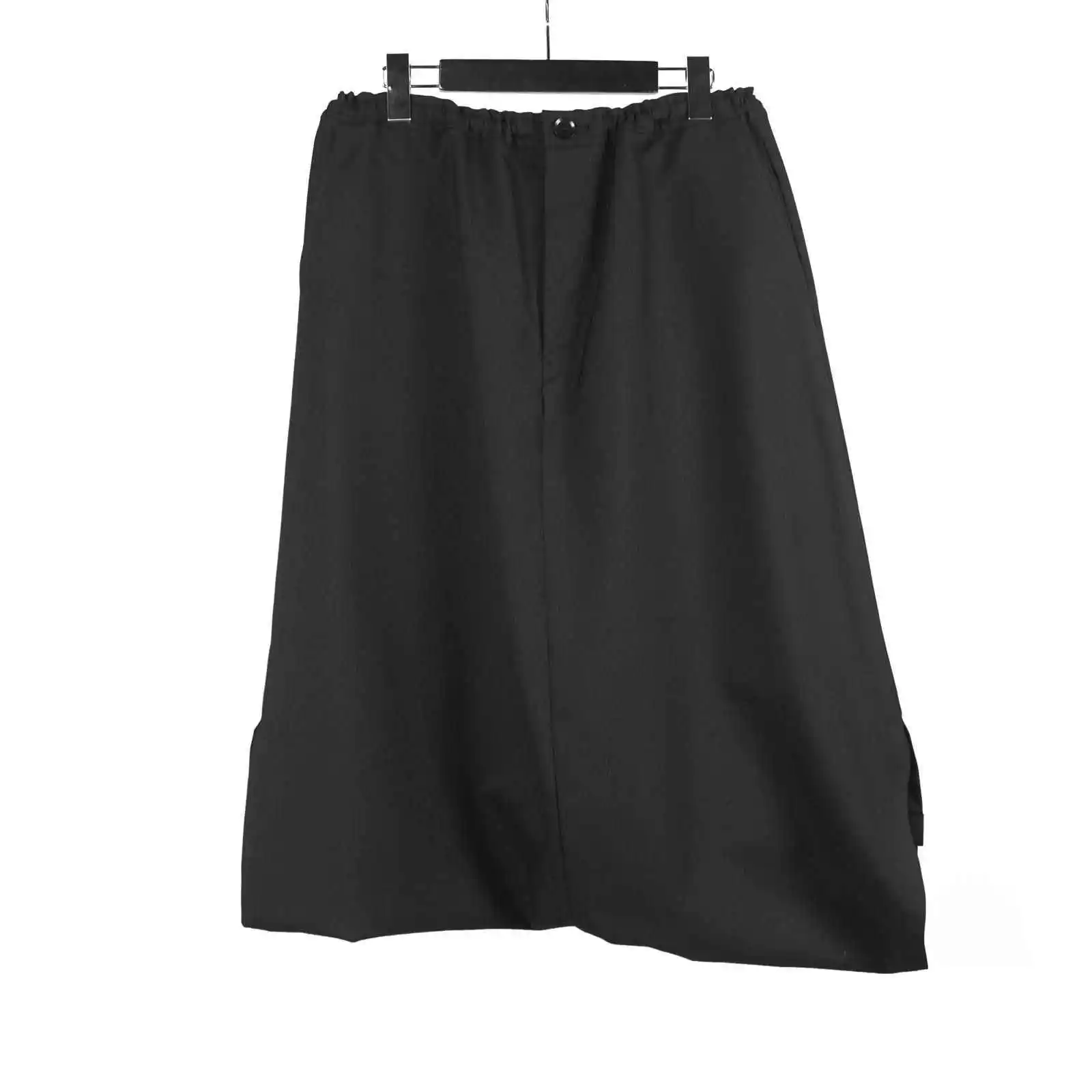TOP-YAMAMOTO Japanese original design dark niche black loose multi button skirt pants - AliExpress Pants