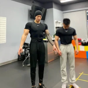 Men's Fitn Training Pants Pure Cotton Breathable Warm Casual Large Size Bla Versatile Sportswear Straight Leg Trousers - AliExpress Pants