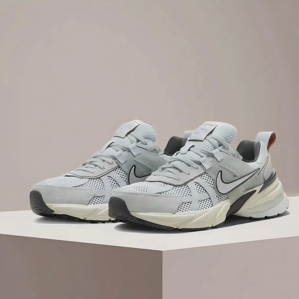 Nike W V2K RUN Women's Athletic Casual Fashionable Versatile Slip-Resistant Durable Breathable Running Shoes FN6703-003 - AliExpress Sneakers