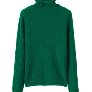 New Arrivals 100% Merino Wool Knitwear Women's Pullovers Casual Loose Cable Stitch Basics Binding Simple Solid Color Sweater - AliExpress Sweaters&Jumpers