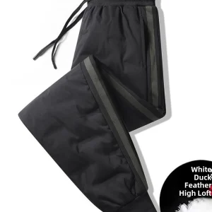 Windproof Outdoor Men's down Pants Golden Wolf Feather Trousers Large Size Cuffed Boots Warm Spring Long Youth Sle Other Ma... - AliExpress Pants