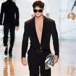 Spring Summer Trendy Men's All-Match One-Piece Pants ow Sle Personali Briti Loose Youth One-Piece Casual Long Pants - AliExpress Pants