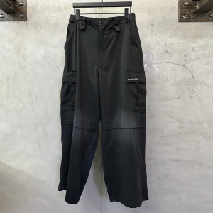 BCLENEICAC Paris Style Casual Pants Workwear Loose Fit Embroidery Letter Patch Pocket Decor Straight Leg Trousers - AliExpress Pants