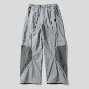 Outdoor Qui Dry Patchwork Color Workwear Trousers Durable Straight Leg Casual Pants for Men High Waist Button Fly Cotton Blend - AliExpress Pants