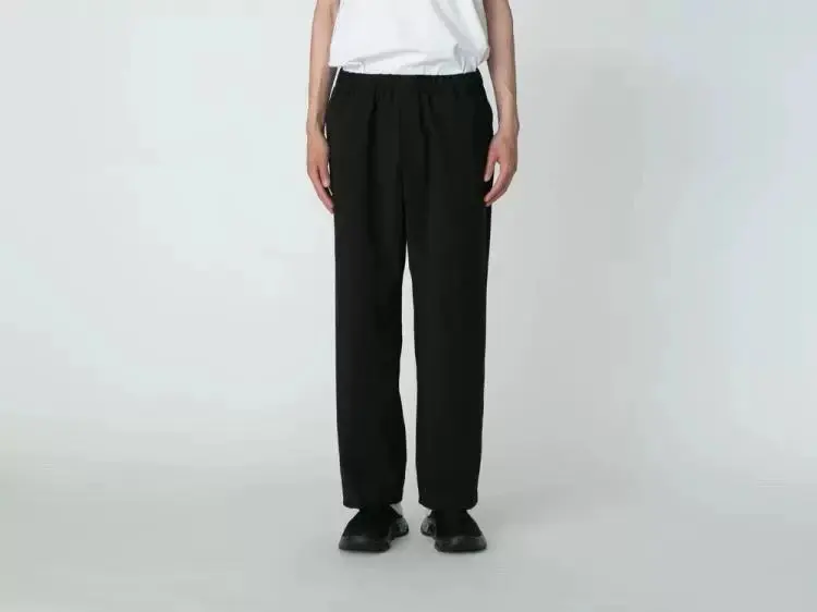 Snowpek Lightweight Straight Leg Trousers for Men Clean Fit Casual Pants Youth Autumn Season Faionable Color - AliExpress Pants