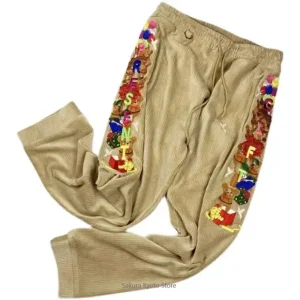 DOUBLET Retro Heavy Embroidery Loose Trendy Corduroy Casual Pants - AliExpress Pants