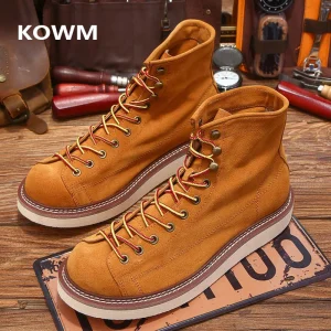 KOWM cowhide Hiking Shoes men Waterproof outdoor walking Boots Desert Camping Sneakers Ankle Trekking Shoes casual travel boots - AliExpress Sneakers
