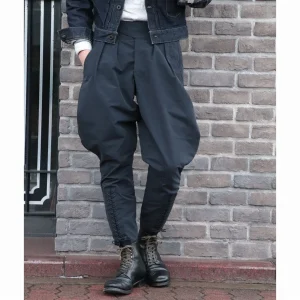 Retro Cotton  Trousers Cone aped Slim Fit Body a Pants Knight 9 Points Couple Sle Trendy Men's Casual Trousers - AliExpress Pants