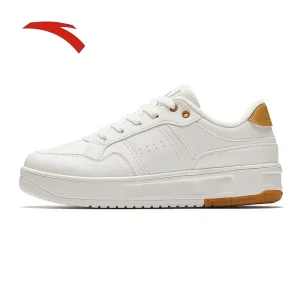 ANTA Breaking Bamboo | Classic Low cut Contrast Board Shoes for Women, Simple and White Shoes, Versatile Casual Shoes 122518012 - AliExpress Sneakers