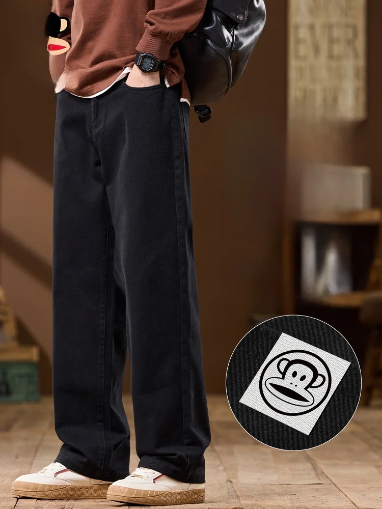PaulFrank American Sle Loose Straight Leg Cotton Casual Pants Men's Spring Autumn Trendy Brand Breathable Comfortable Workwear - AliExpress Pants