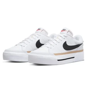 Nike Court Legacy Lit Leather Comfort Slip-Resistant Cushioning Durable Low-Top Tennis Shoe Women's DM7590-100 - AliExpress Sneakers