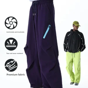 MMOPTOP Casual Hiking Pants Loose Fit Straight Leg Low Waist Trousers for Men And Women Breathable Nylon Fabric Outdoor Gear - AliExpress Pants