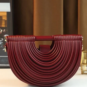 Urban PU Clutch Bag, Clutches, color:Wine Red|size:One-size, Stylewe