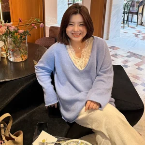 Casual Large V-Ne Sweater Soft Knitted Long Sve Leisure Women's Faion plus Size Faion Autumn Winter Comfortable Knit... - AliExpress Sweaters&Jumpers