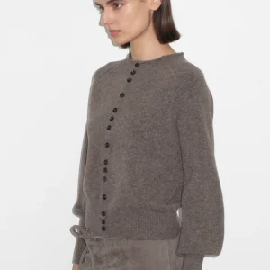 Low Saturation Wool Blend Knitted Cardigan ort Sve Long Coat Casual Sle Spring Summer Series Loose Fit Soft Fabric - AliExpress Sweaters&Jumpers