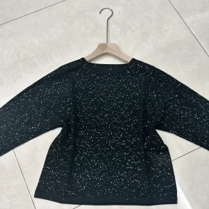 Early Spring New Fashionable Heavy-Duty Glittery Long-Sleeved Knitwear For Women - Relaxed And Versatile - AliExpress Sweaters&Jumpers