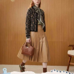 Loose ort round Ne Leopard Print Sweater Women's Faion Autumn Color Blo Knitted Top Vintage Sle Girl's Outerwear - AliExpress Sweaters&Jumpers