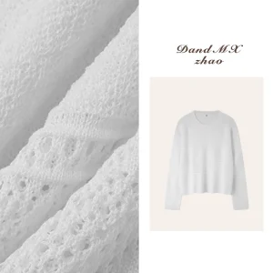 Nana Tall DMX n Light Holiday Sle Loose Knitted Hollow Top Polyester Fiber Long Sve Regular Length Pure Color - AliExpress Sweaters&Jumpers