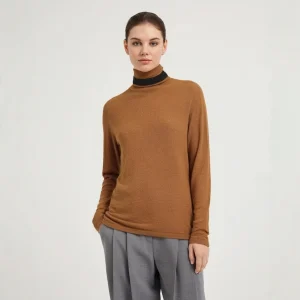 BC-436 In Stock Luxury Turtleneck Neckhole Long Sleeved Knitwear Women Knit Tops Cashmere Knit Woman Knitwear Clothes - AliExpress Sweaters&Jumpers