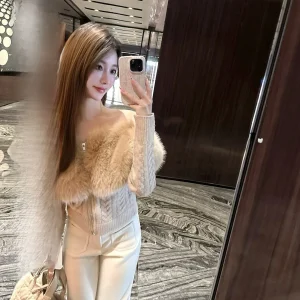 CCZEE Snowflake Knitted Sweater Women's Faionable Newear Multi-wearing Design High-End Feel Outerwear Windproof ort Coat - AliExpress Sweaters&Jumpers