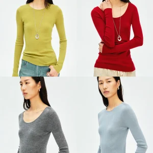 Sl Large round Ne Knitted Base irt 8 Needles Island Precision Yangzi Biella60 Woolen Knitwear MRS Studios - AliExpress Sweaters&Jumpers